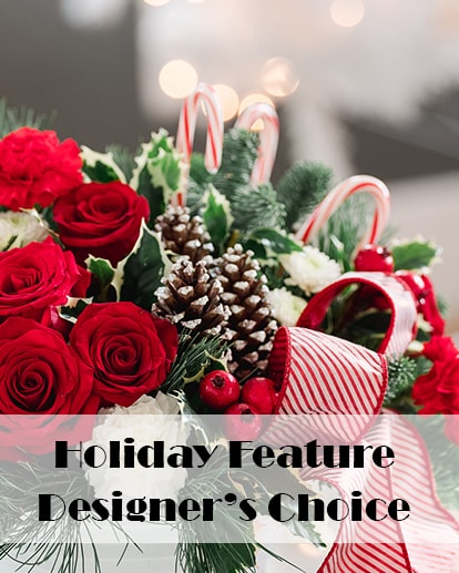 Christmas Themed Floral Design